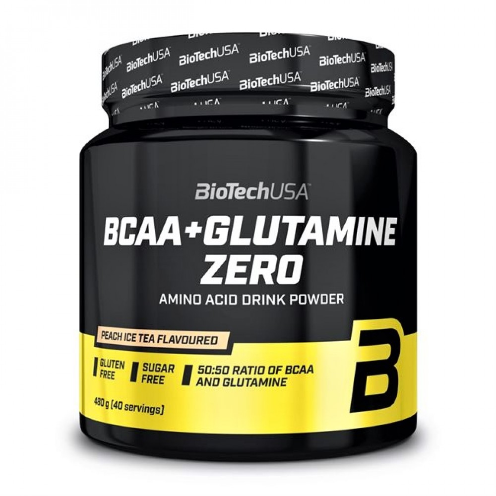 BCAA + Glutamine Zero 480 gr - Biotech USA