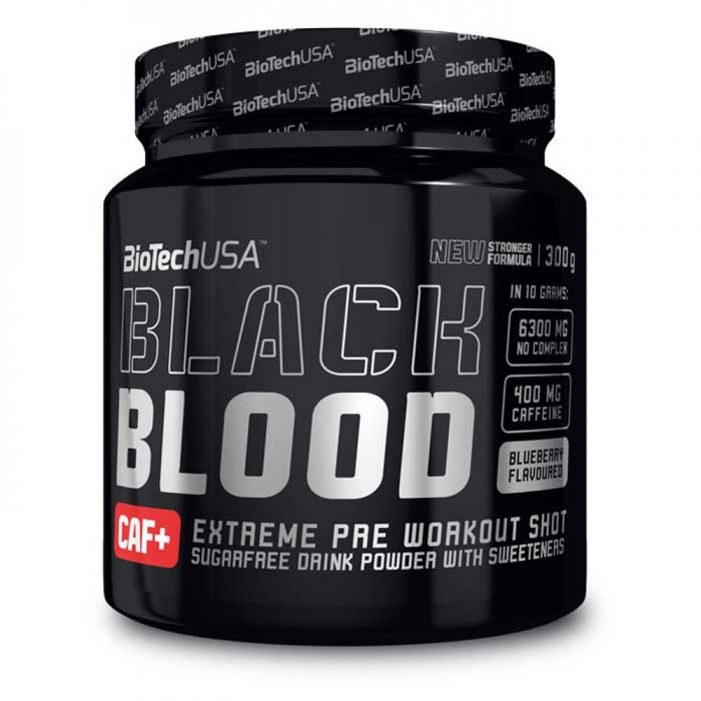 Black Blood CAF+ 300g - BioTech USA / Pre-workout