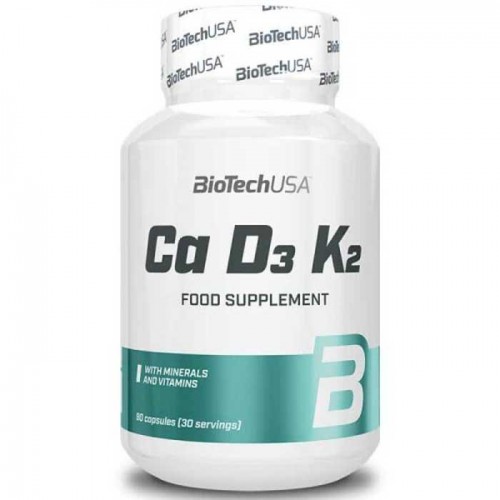 Ca D3 K2 90 caps - BioTechUSA Ca D3 K2 90 caps - BioTechUSA