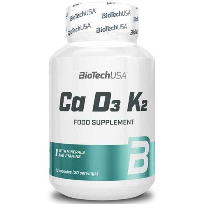 Ca D3 K2 90 caps - BioTechUSA