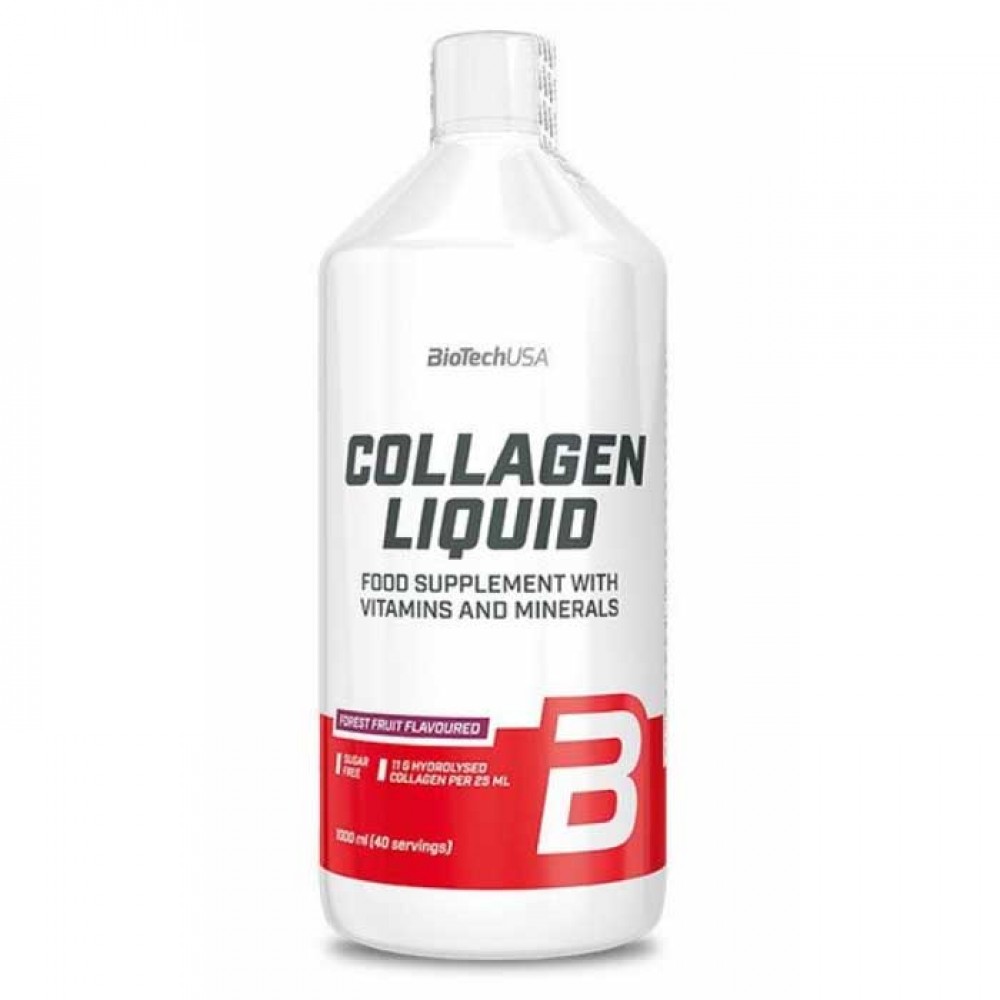 Collagen Liquid 1000ml Forest Fruit - Biotech USA