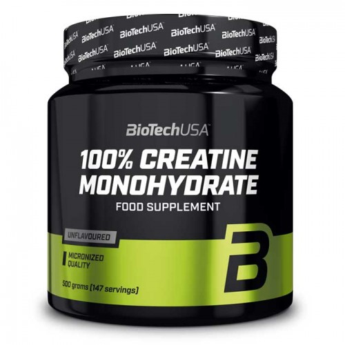 Creatine Monohydrate 500g - Biotech USA Creatine Monohydrate 500g - Biotech USA