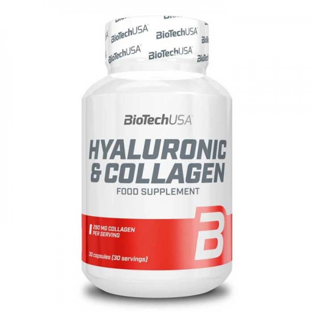 Hyaluronic & Collagen 30 caps - Biotech USA