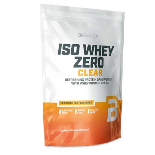Iso Whey Zero Clear 1000g - Biotech USA Iso Whey Zero Clear 1000g - Biotech USA