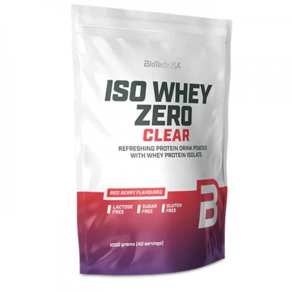 Iso Whey Zero Clear 1000g - Biotech USA