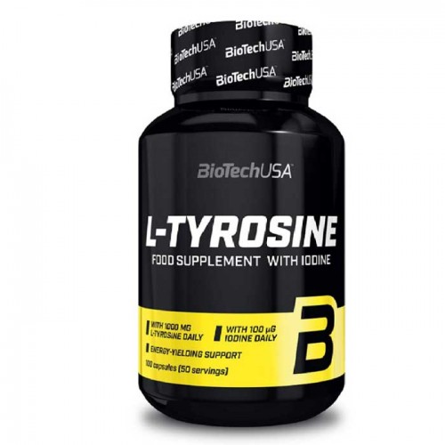 L-Tyrosine 100 κάψουλες - BioTech USA L-Tyrosine 100 κάψουλες - BioTech USA