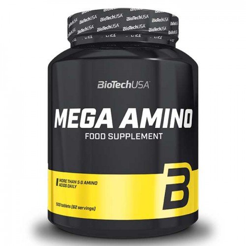 Mega Amino 500 tabs - Biotech / Αμινοξέα Mega Amino 500 tabs - Biotech / Αμινοξέα