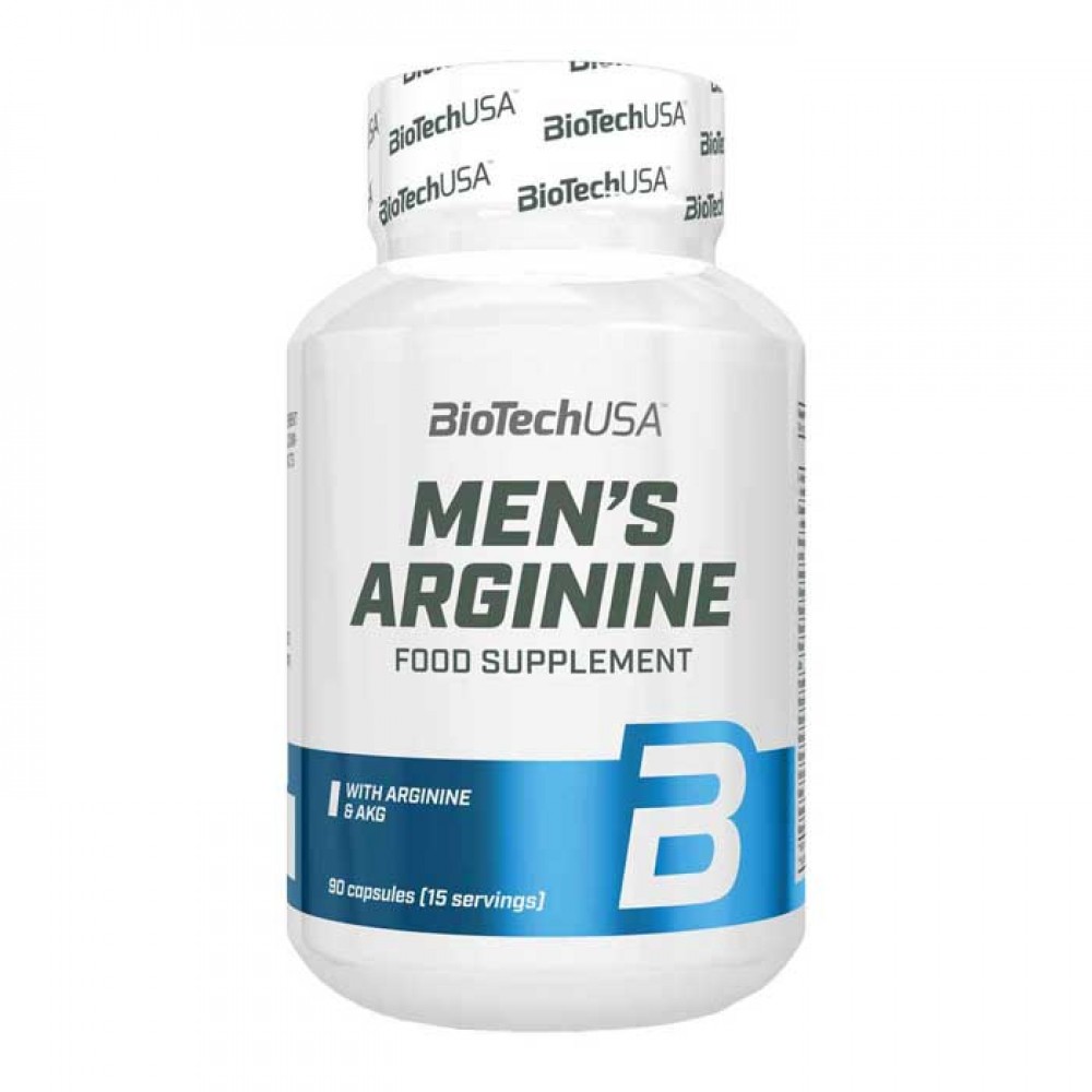 Mens L-Arginine 90 Caps - Biotech USA
