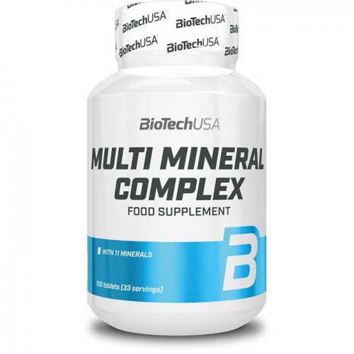 Multimineral Complex 100 tabs - Biotech USA Multimineral Complex 100 tabs - Biotech USA