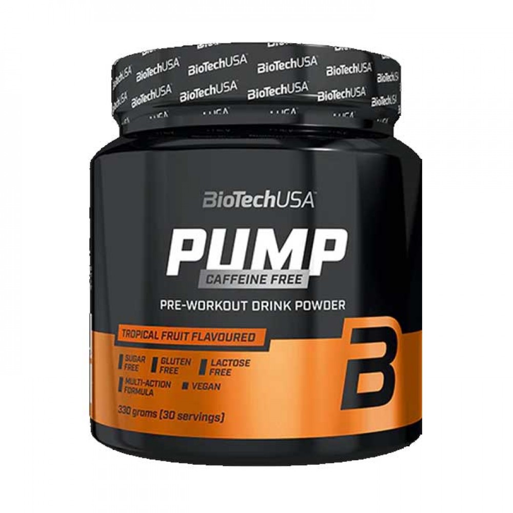 Pump Caffeine Free 330g - BioTech USA