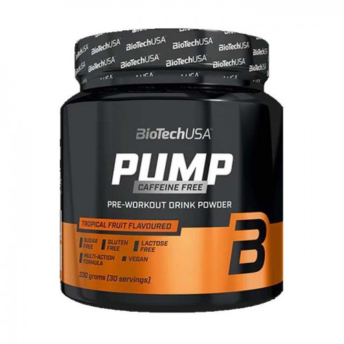 Pump Caffeine Free 330g - BioTech USA