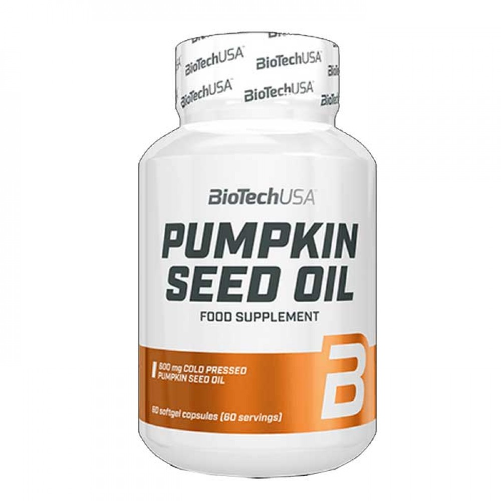 Pumpkin Seed Oil 60 softgels - Biotech USA