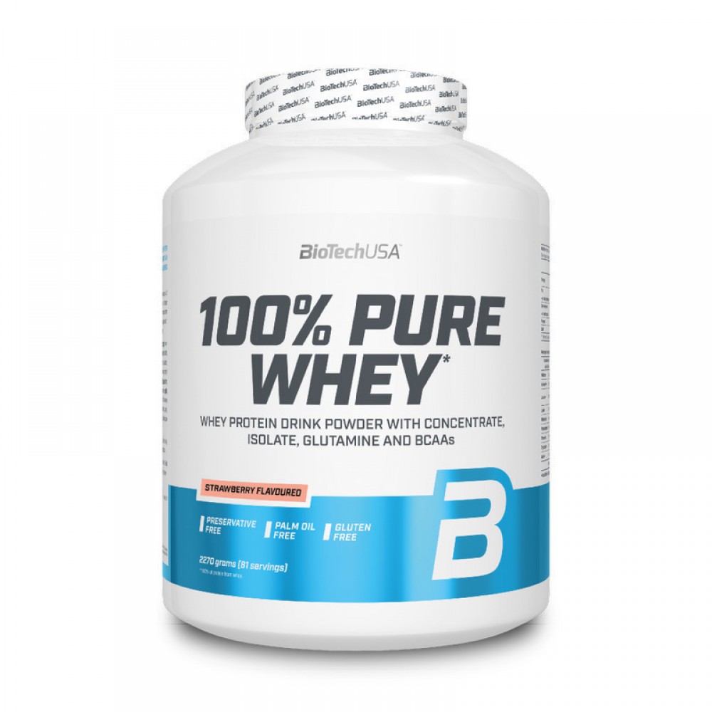 100% Pure Whey 2270gr - Biotech USA + ΔΩΡΟ δύο bar 50g