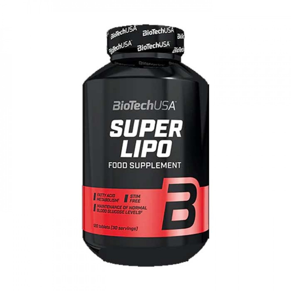 Super Lipo 120 tabs - Biotech USA