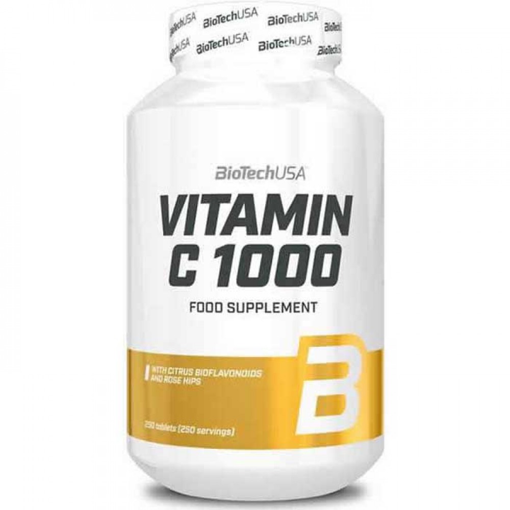 Vitamin C 1000 250 tabs - Biotech USA