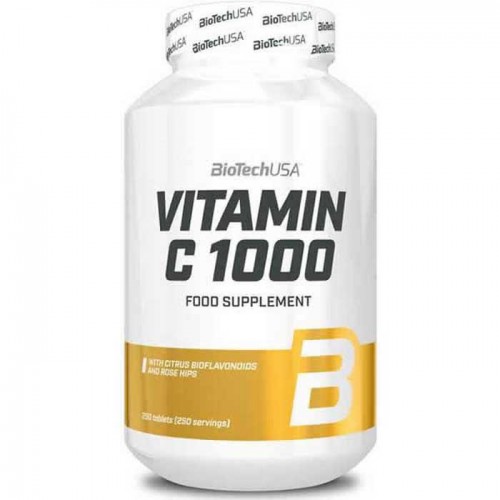 Vitamin C 1000 250 tabs - Biotech USA Vitamin C 1000 250 tabs - Biotech USA