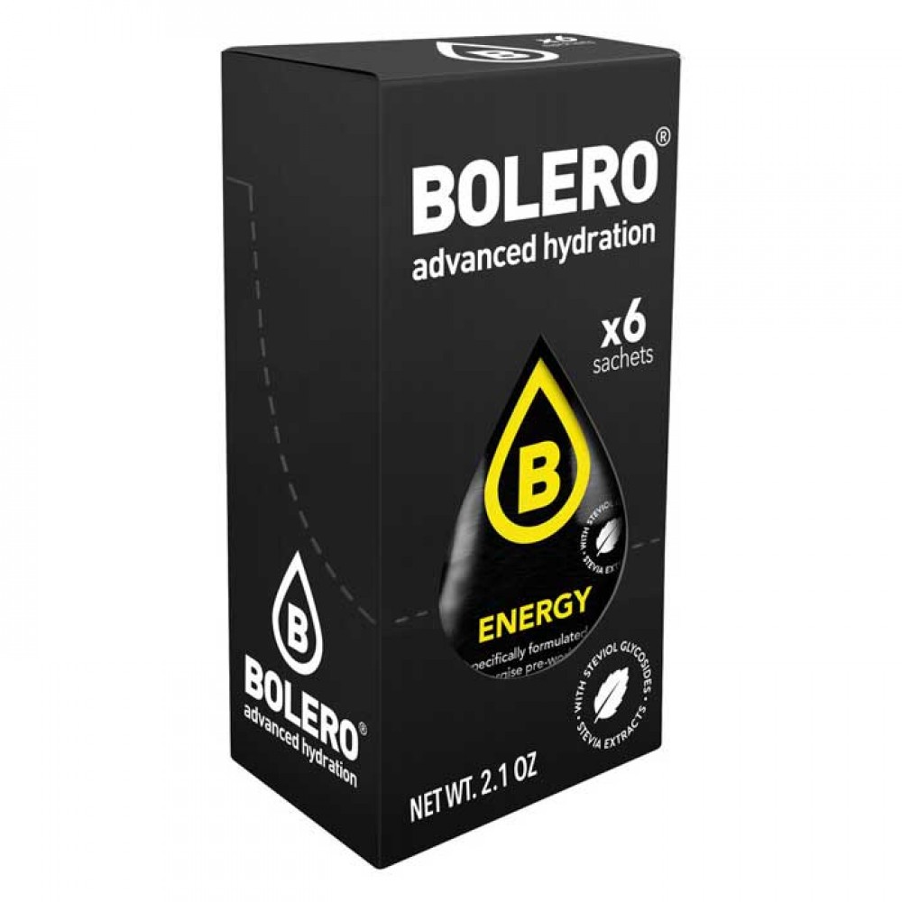 Bolero Energy with Caffeine 6 sachets x 10 gr