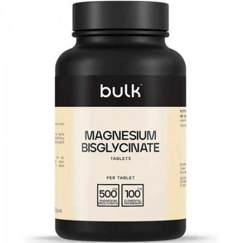 Magnesium Bisglycinate 500mg 180tab - Bulk Nutrition