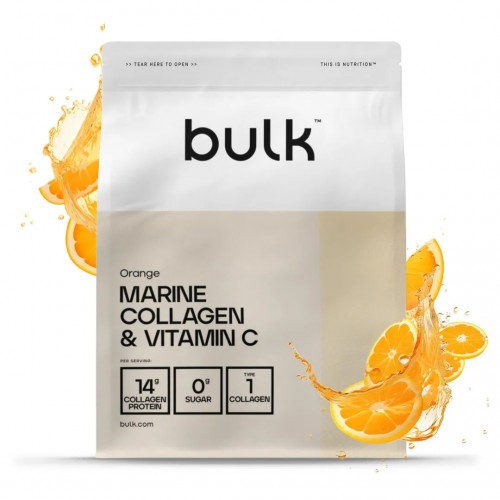 Collagen Hydrolysed type 1,3 & Vitamin C 500g - Bulk / Orange