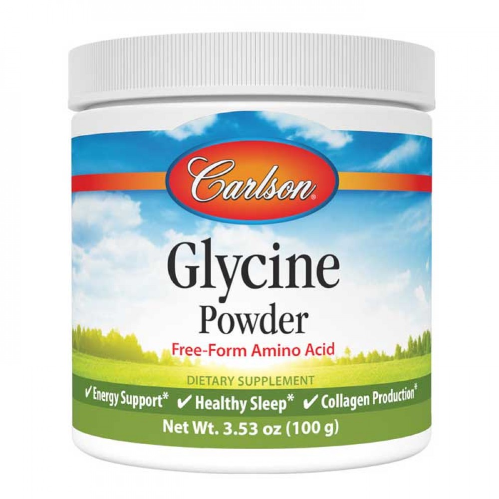 Glycine Powder 100gr - Carlson Labs