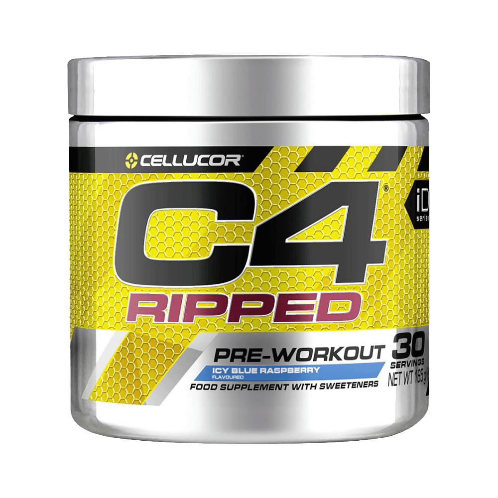 C4 Ripped Pre Workout 189g - Cellucor / Icy Blue Rasberry