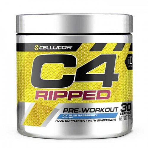 C4 Ripped Pre Workout 165g - Cellucor / Icy Blue Raspberry