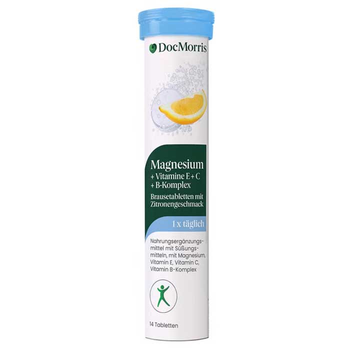 Magnesium + Vitamins E+C+B Complex 14 αναβράζοντα - DocMorris