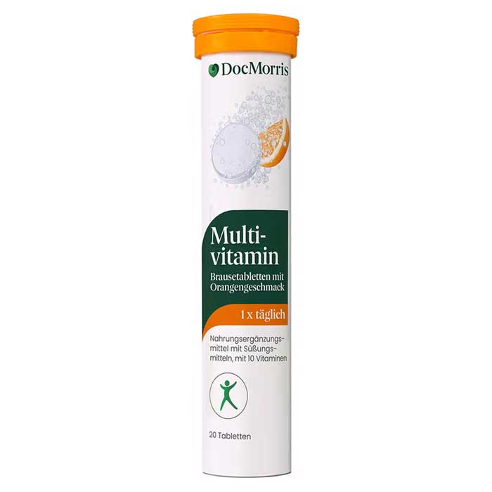 Multi-Vitamin 20 αναβράζοντα tabs  Πορτοκάλι - DocMorris