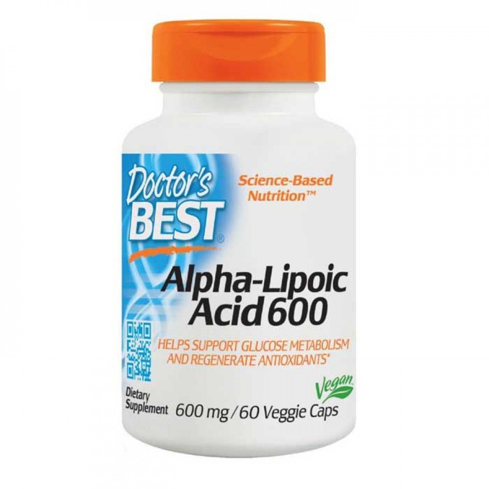 Alpha Lipoic Acid 600mg 60 vcaps - Doctors Best