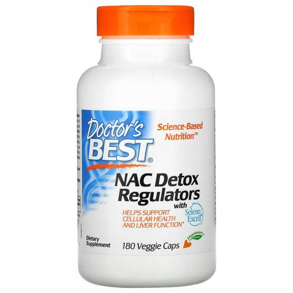 NAC Detox Regulators 180 vcaps - Doctor's Best