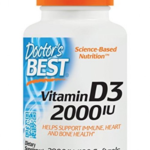 Vitamin D3 2000 180 μαλακές κάψουλες - Doctors Best / Βιταμίνες Vitamin D3 2000 180 μαλακές κάψουλες - Doctors Best / Βιταμίνες
