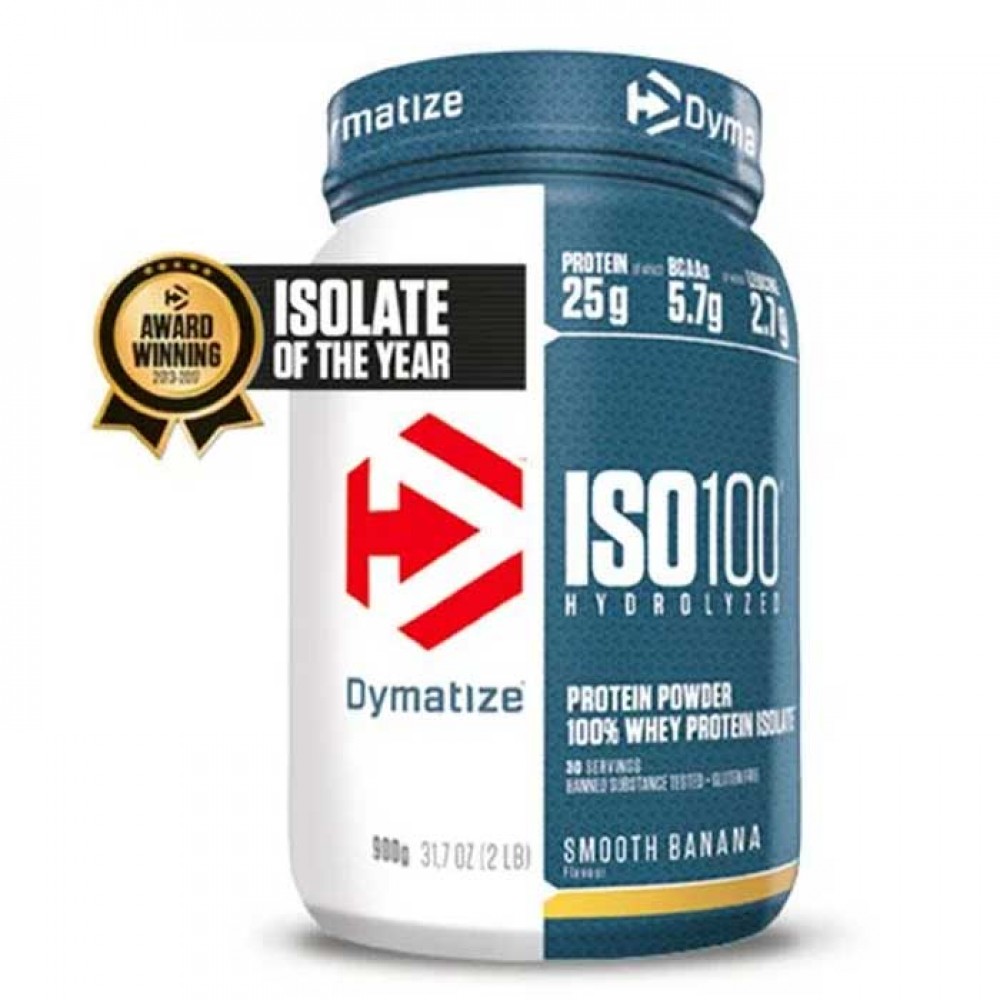 ISO-100 900 grams - Dymatize / Υδρολυμένη Isolate Πρωτεϊνη