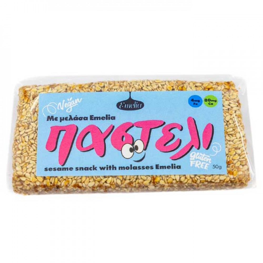 Παστέλι με Μελάσα Emelia 50gr