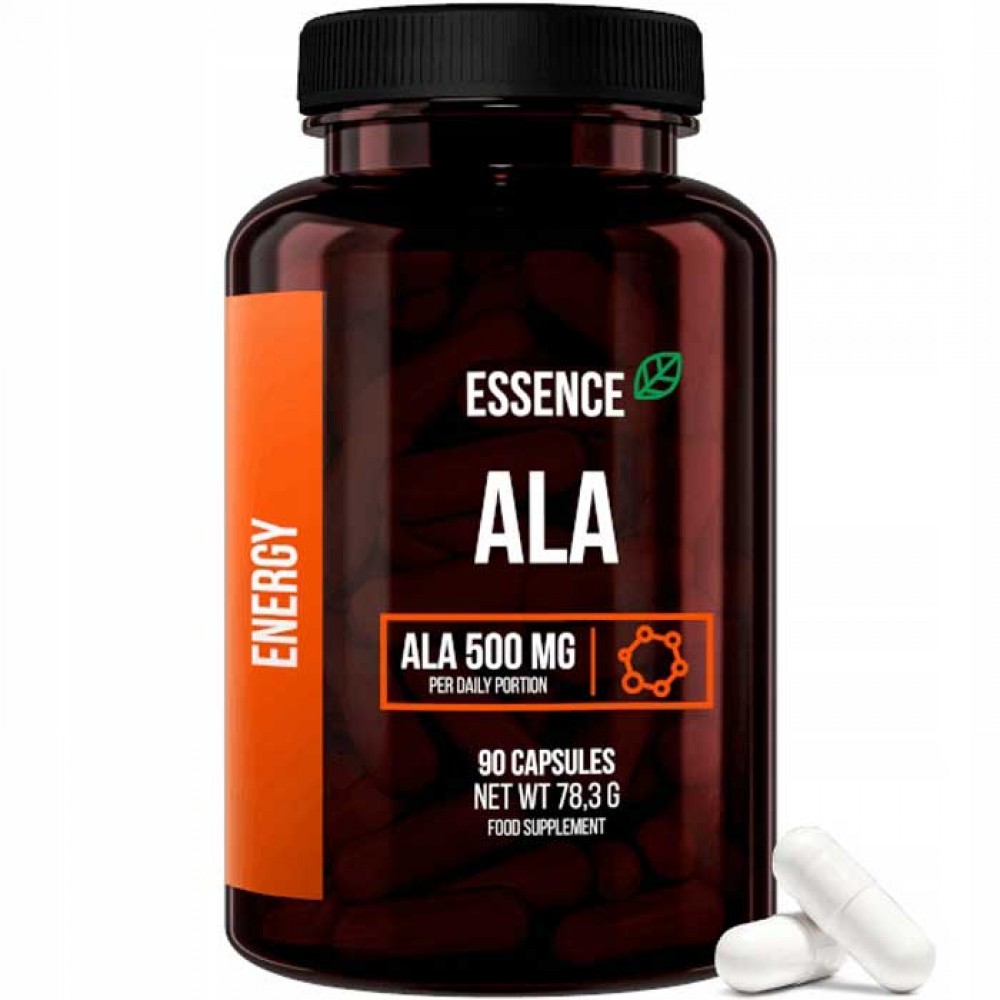 ALA Alpha Lipoic Acid 500mg 90 caps - Essence