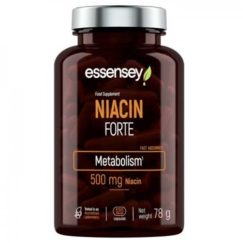 Niacin Forte 120 caps - Essensey Niacin Forte 120 caps - Essensey