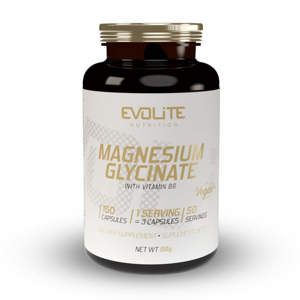 Magnesium Glycinate 555mg 150vcaps - Evolite