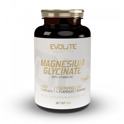 Magnesium Glycinate 555mg 150vcaps - Evolite