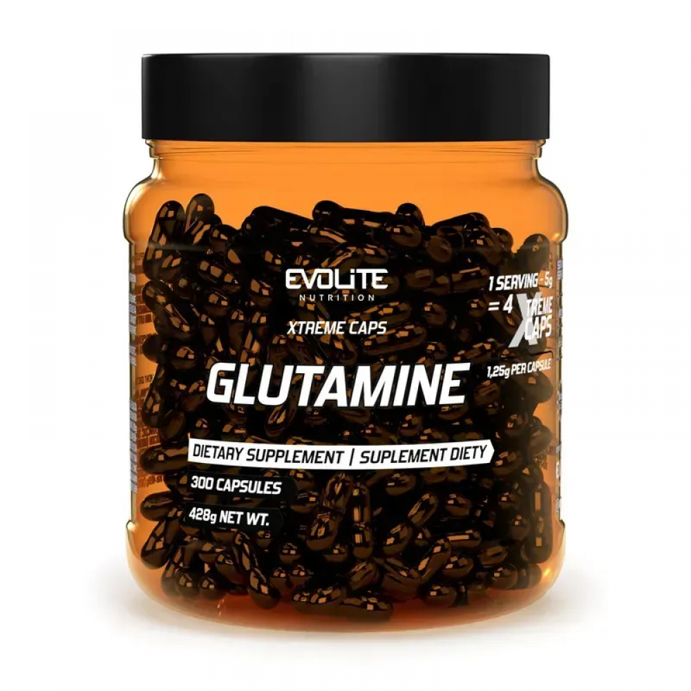 L-glutamine 1250mg Xtreme 300 caps - Evolite