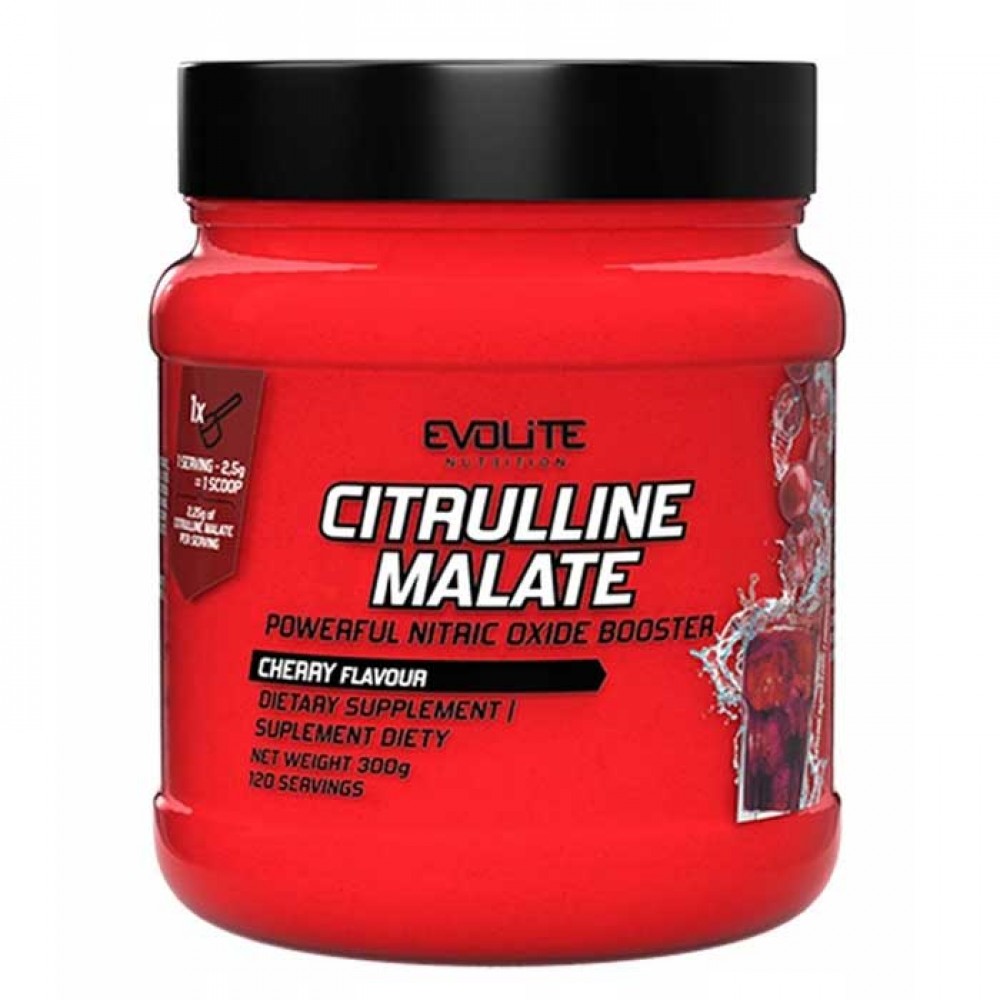 Citrulline Malate 300g - Evolite Citrulline Malate 300g - Evolite