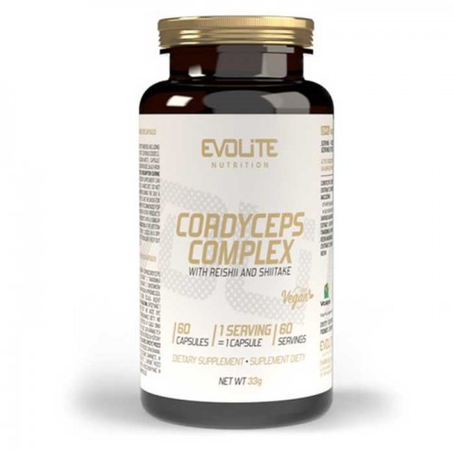 Cordyceps Complex Reishi Shiitake 60 caps - Evolite