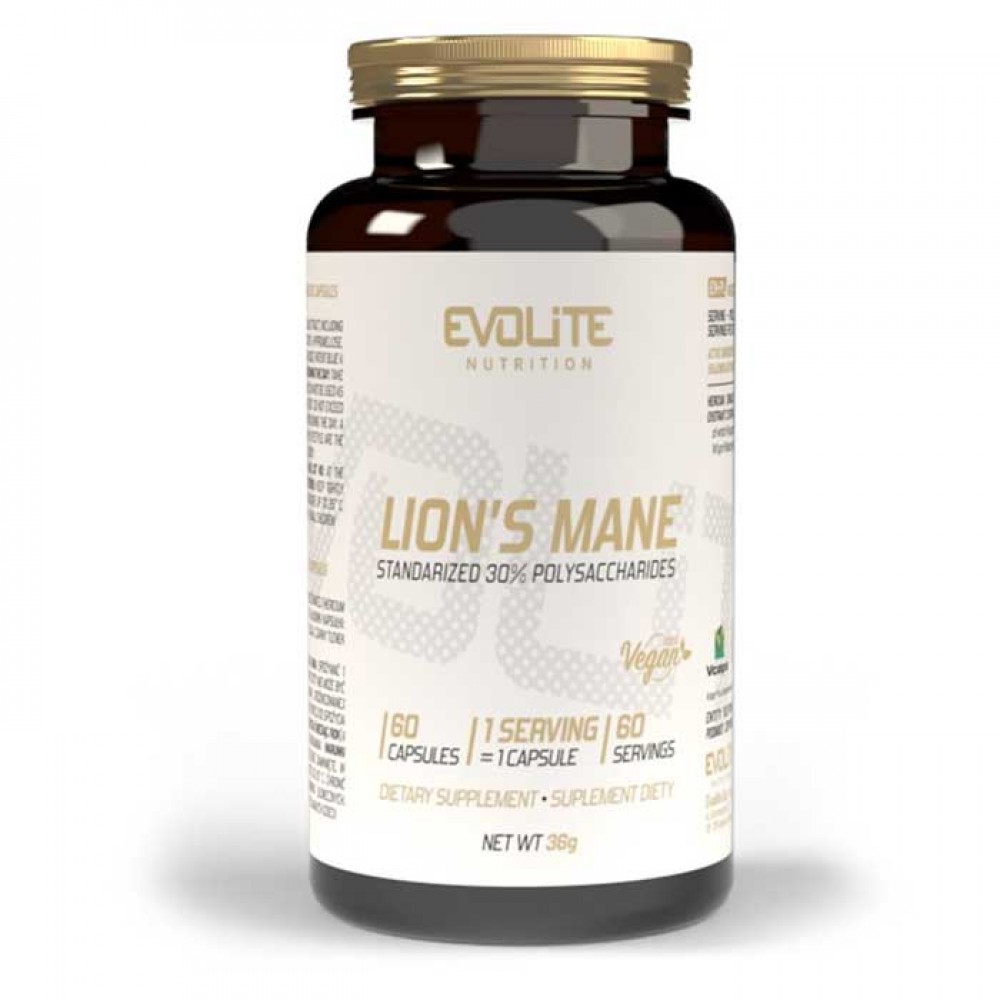 Lion's Mane 500mg 60 caps - Evolite Nutrition