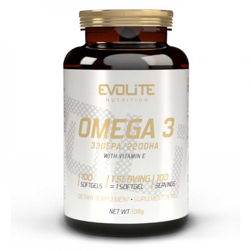 Omega 3 100 softgels - Evolite Nutrition