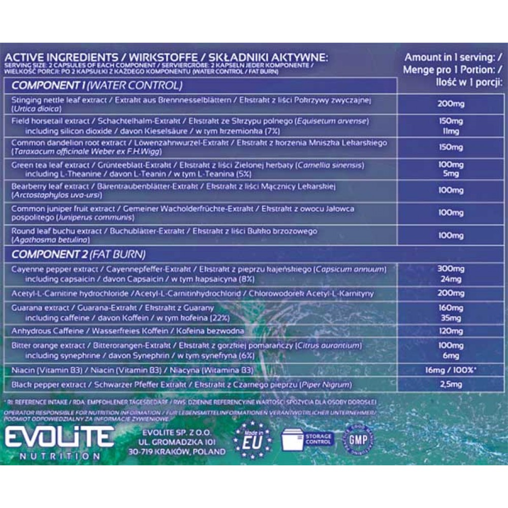 Ultra Burner 240 caps - Evolite