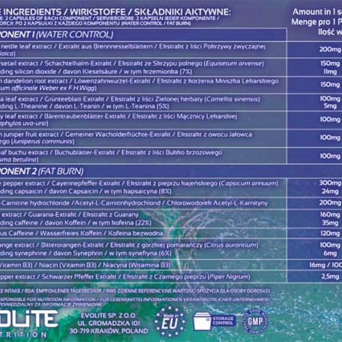 Ultra Burner 240 caps - Evolite