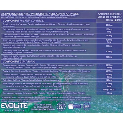 Ultra Burner 240 caps - Evolite