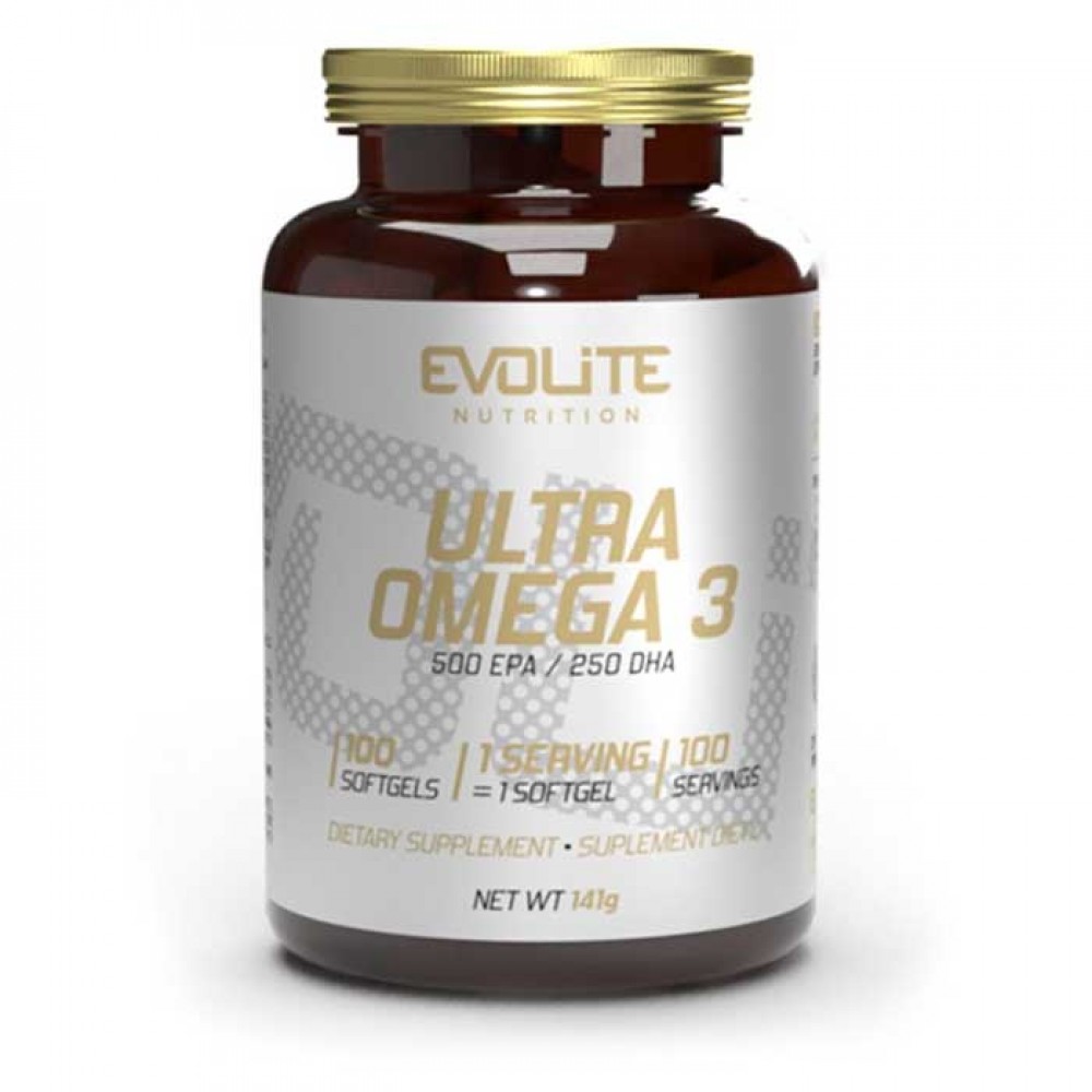 Ultra Omega 3 100 softgels - Evolite Nutrition