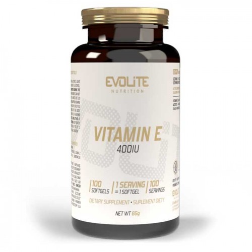 Vitamin E 400IU 100 softgels - Evolite Nutrition Vitamin E 400IU 100 softgels - Evolite Nutrition