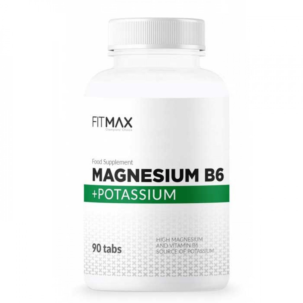 Magnesium B6 + Potassium 90 tabs - Fitmax