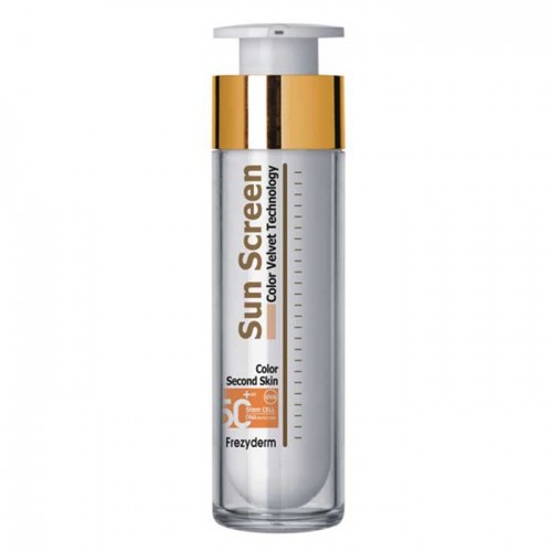 Sun Screen Color Velvet Face SPF50+ 50ml - Frezyderm / Αντηλιακό με χρώμα Sun Screen Color Velvet Face SPF50+ 50ml - Frezyderm / Αντηλιακό με χρώμα