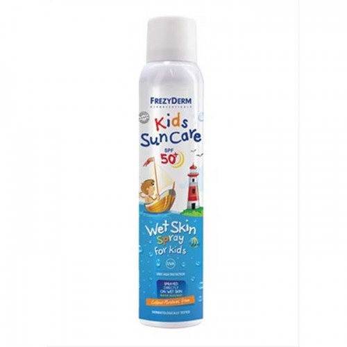 Kids Sun Care Wet Skin Spray SPF50 200ml - Frezyderm / Παιδικό Αντηλιακό Σπρέι